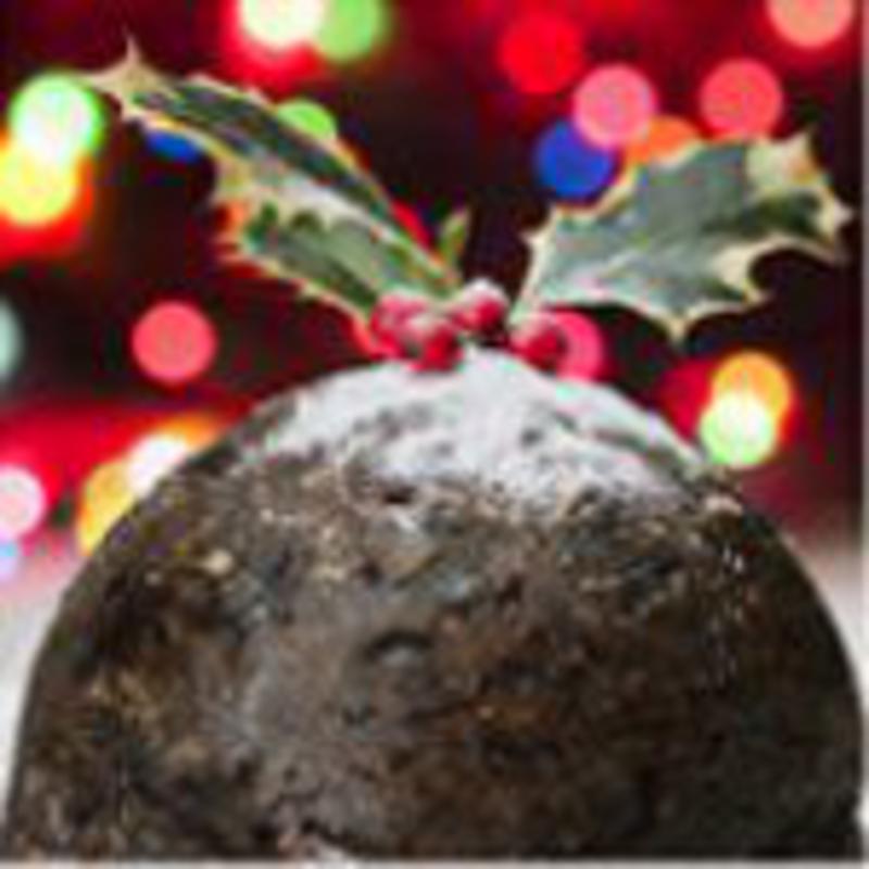 free from christmas pudding